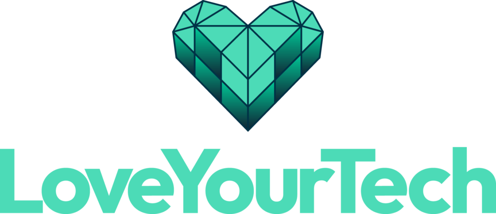 Love Your Tech logo stacked
